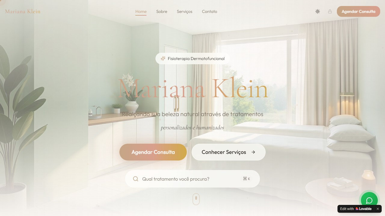 Site do Studio da Mari